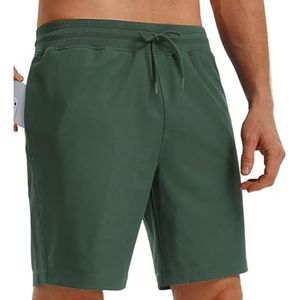 กางเกงขาสั้นสำหรับผู้ชายกางเกงขาสั้นออกกำลังกายไม่ยับสำหรับใส่ไปยิมปรับได้ราคาตามสั่งดีไซน์ลายพื้น - Product Image 5