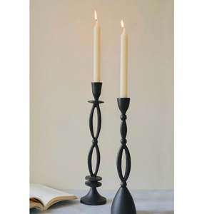 Hot <b>Sale</b> Prices Silver Plated Metal Taper Candle Holder for Home <b>Christmas</b> & Wedding <b>Lights</b> Decoration Candle Taper - Product Image 3