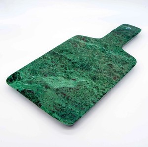 Tabla de cortar con acabado natural de teca sólida de alta calidad para tabla de queso de cocina de acero inoxidable - Product Image 4