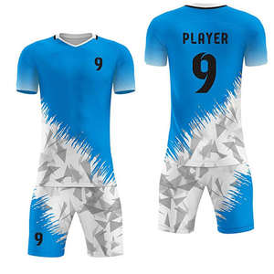 Uniformes de fútbol personalizados para niños, conjuntos de camisetas de fútbol para jóvenes con nombre de equipo, kits de ropa deportiva cómoda de manga corta al por mayor - Product Image 2