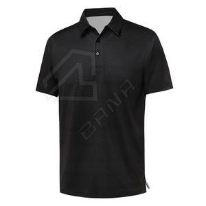 Polo Camisa con logotipo personalizado Impreso Polo de golf en blanco Polo de manga corta para hombre Último diseño - Product Image 1