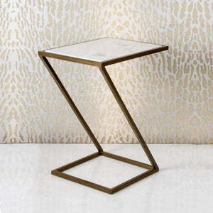 Table d'appoint en métal de qualité supérieure de style unique avec dessus en marbre pour la maison de restaurant de meubles de salon d'hôtel - Product Image 5