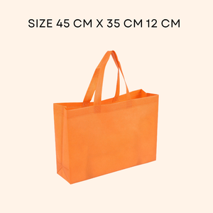 Fourre-tout personnalisé Spunbond à charge lourde sac à main d'épicerie non tissé solide pour les achats en vrac - Product Image 1