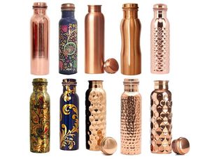 Top Ranking Printed <b>Copper</b> Water for Health Benefit <b>Copper</b> <b>Bottle</b> Health Benefits Drinkware Export by Aaliyan Impex - Product Image 4