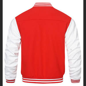 Veste universitaire pour hommes veste pour hommes meilleure qualité vêtements d'hiver lourds Logo personnalisé col rond taille normale vêtements de plein air - Product Image 2