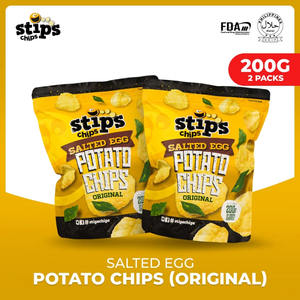 Prix de gros abordable à l'exportation Chips Stip's Chips de pomme de terre aux œufs salés Original 200g Bundle 2's - Product Image 2