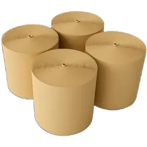 批发棕色牛皮纸50至180克牛皮纸卷，用于包装制造商和出口商