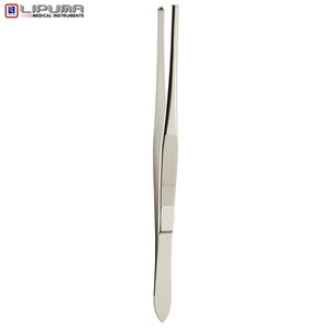 คีมหนีบเนื้อเยื่อผ่าตัดสแตนเลสแบบแมนนวลขนาด2x3ฟันมาตรฐานความปลอดภัยของฟันเครื่องมือวัดทางการแพทย์ - Product Image 2