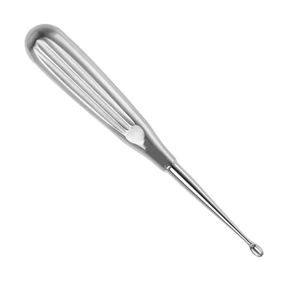 Cureta de hueso quirúrgico de acero inoxidable de 170mm de alta calidad 6,34 pulgadas Fig 1 ancho no estéril reutilizable Manual Power Metal Cureta - Product Image 5