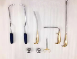 ชุดผ่าตัดเสริมหน้าอก8ชิ้นทำจากสเตนเลสเครื่องมือผ่าตัดผ่านการรับรอง CE ISO - Product Image 5