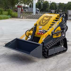 ¡Envío rápido! DRT450 y DRT360 Mini Skid Steer Track Loader-Stand-On con accesorios de cubo Componentes Kawasaki de alta eficiencia - Product Image 2