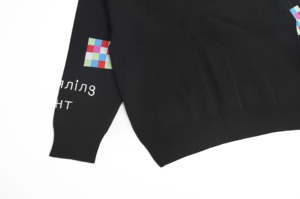 Pull tricoté à col rond pour <span class=keywords><strong>homme</strong></span>, personnalisé OEM & ODM, imprimé dessin animé bateau fantôme, collection automne - Product Image 5