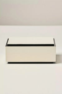 Ensemble de boîtes de rangement en laque à haute brillance, organisateur en laque fait main décoratif moderne, décoration d'intérieur de luxe, boîte de rangement d'accent - Product Image 4