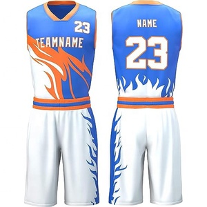 Conjunto de Uniforme de Baloncesto Unisex al por Mayor para Hombre, Jersey y Pantalones Cortos Personalizados para Equipo, Fabricante de Artículos Deportivos de Marca Privada OEM - Product Image 5