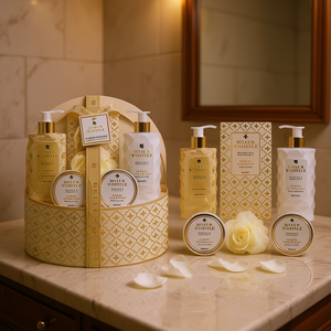 ชุดผลิตภัณฑ์ดูแลผิวระดับพรีเมียม Belle Luxury Gold Jewelry Bath Box - Product Image 3