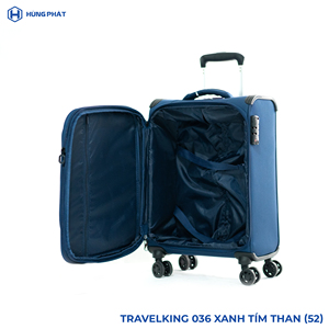 Oem Wholesale <b>Suitcase</b> Luggage 036 Soft Luggage Polyester Fabric Custom Packaging Luxury <b>Suitcase</b> Set of 3pcs Hung Phat Vietnam - Product Image 5