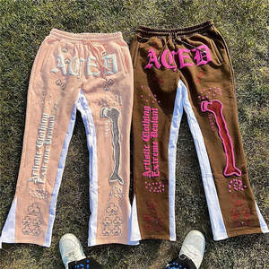 Pantalons de survêtement imprimés personnalisés pour hommes Streetwear rétro Joggers d'impression bouffante Pantalons décontractés multicolores Confortables pour hommes - Product Image 5
