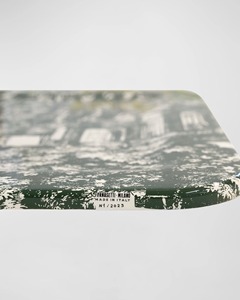 Plateau en marbre noir brillant avec finition luxueuse Parfait pour servir la pièce maîtresse de décor de vanité et l'affichage de table élégant - Product Image 6