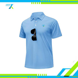 Polo para hombre de manga corta Dry Fit Performance Golf Athletic Camiseta que absorbe la humedad Casual Collar Sportswear Top - Product Image 5