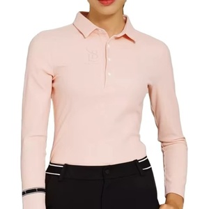Camisetas Polo Deportivas Exclusivas para Mujer de Talla Grande, Ajuste Delgado, Ropa para Correr Transpirable, Camiseta Polo con Cuello Camisero para Trotar, OEM - Product Image 3