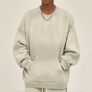 Sudaderas con capucha de felpa francesa de algodón a la moda deportiva para mujer, sudadera gruesa de peso pesado, lavado ácido, desteñida, desgastada, rasgada, Invierno - Product Image 5