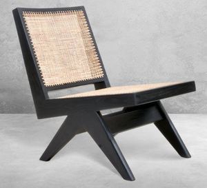 เก้าอี้หวายทำจากไม้รอยัลหรูหราทันสมัยทำด้วยมือไม่มีที่พักแขนสำหรับบ้านสำนักงานบ้านห้องเก็บไวน์บาร์ - Product Image 6