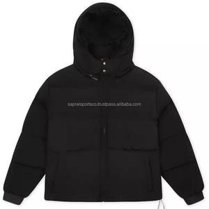 Best Selling Wholesale <b>Light</b> Winter Fashion Stylish Custom Design Men's Outerwear <b>Puffer</b> <b>Jacket</b> Front Logo Waterproof Breathable - Product Image 5