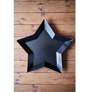 Bandeja Decorativa de Metal Color Negro, Artesanía Metálica para Bodas, Eleva la Presentación de Dulces, Elegante, Moderna y Sofisticada, Ecológica - Product Image 3