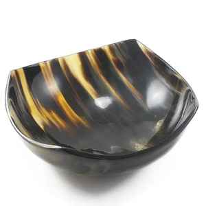 ชามฮอร์นแบบทำมือสำหรับปาร์ตี้ถ้วยเสิร์ฟแบบเทคนิคยุคกลางของชาวไวกิ้งนอร์ส - Product Image 1