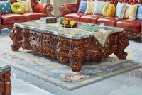 985 # Canapé d'angle de luxe en cuir antique de style européen et américain, double face, sculpté à la main, avec éponge de haute qualité, mobilier haut de gamme