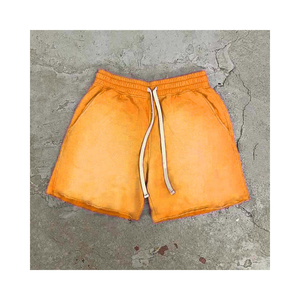 2025 hommes Logo personnalisé marque coton sweat-shirt Vintage été lavage à l'acide Style avec motif solide impression numériqueDDP expédition - Product Image 2