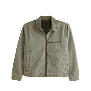 Chaquetas Vaqueras de Lona para Hombre, Invierno, Resistentes al Viento, Transpirables, con Capucha, Alta Calidad, Estilo Casual Urbano - Product Image 1