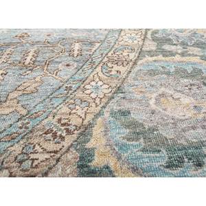 Alfombra de Lana Azul Anudada a Mano con Patrón de Medallón Someplace in Time EA-3006 (Cs-01) para Uso Doméstico - Jaipur ZA - Product Image 3