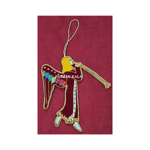 เครื่องประดับคริสต์มาสทำด้วยมือรูปราชินีสำหรับแขวนตกแต่ง - Product Image 1