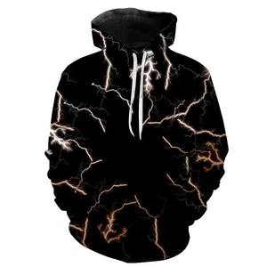 เสื้อฮู้ดผู้ชายแฟชั่นพิมพ์ลายดิจิทัล ผ้าฟลีซ แขนยาว สไตล์สตรีทเท่ๆ เป็นมิตรกับสิ่งแวดล้อม เหมาะสำหรับฤดูร้อน - Product Image 2