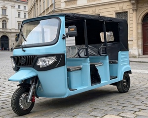 รถสามล้อไฟฟ้าสำหรับผู้โดยสาร ได้รับการรับรองมาตรฐาน EEC สำหรับการใช้งานบนท้องถนน พร้อมที่นั่งกว้างขวาง ดีไซน์เปิดโล่ง รับผลิตแบบ OEM ODM สำหรับตลาดยุโรป - Product Image 5