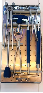Kit d'instruments orthopédiques vétérinaires pour chirurgie osseuse manuelle, plaques de blocage multi-axiales 2.5/2.7, ensemble pour colonne vertébrale, Classe I, durable - Product Image 6