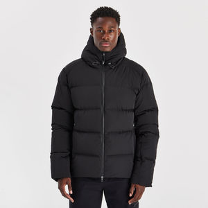Veste d'hiver matelassée ajustée pour homme TN Custom avec manches en coton doux et logo central, fermeture éclair, livraison DDP - Product Image 4