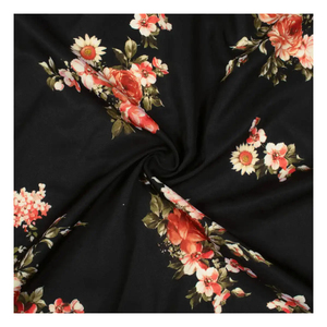 Tela Ligera y Transpirable de Alta Calidad con Diseño Floral Impreso Digitalmente y Personalizable para Uso en Prendas de Vestir, Reino Unido - Product Image 5