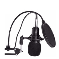 Kit de microphone à condensateur USB professionnel ELE-GATE avec entrée 48V, câble de données, alimentation CC, modèle CON.BM800 pour studio d'enregistrement KTV