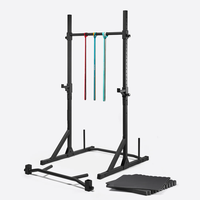 Équipement de callisthénie XLAN, barre de traction réglable en hauteur, station de dips, dips pour les triceps, parallettes, support pour pompes, parallettes