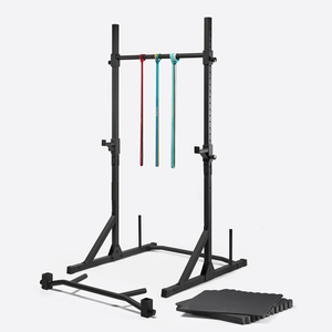 Equipo de <span class=keywords><strong>Calistenia</strong></span> XLAN, Estación de Barras Ajustable en Altura para Dominadas, Dip Bar, Tricep Dips, Parallettes, Soporte para Flexiones - Product Image 3