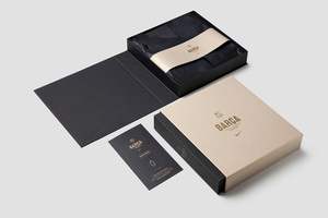 Boîte en carton ondulé personnalisée boîte postale d'expédition emballage de vêtements pour robe tissu T-shirt costume enveloppe boîte-cadeau - Product Image 2