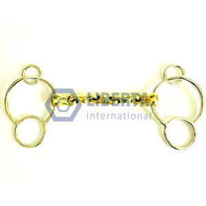 Waterford 3 Ring Gag Embouchure Universelle Mèche de Cheval Réutilisable pour Grands Animaux pour le Jumping de Spectacle-Toutes Tailles Liberté International - Product Image 3