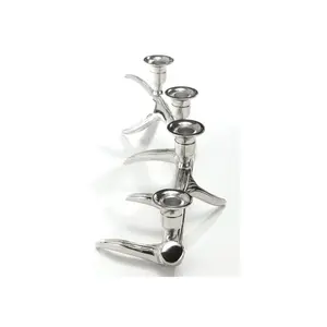 Candelabro Minimalista Contemporáneo para Salas de Estar Modernas, Detalles en los Brazos, Hecho a Mano por Zahid Exports, Gran Mayorista - Product Image 3
