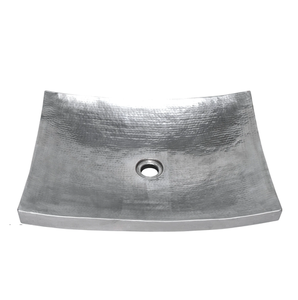 Lavabo de cobre de tamaño personalizado al por mayor, fregadero martillado con acabado antiguo, diseño único, lavabo bajo encimera de forma redonda - Product Image 3