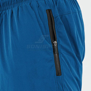 Shorts de sport pour hommes en promotion – Nouveau style décontracté, taille élastique, respirant, séchage rapide, écologique, taille mi-haute, couleur unie - Product Image 5