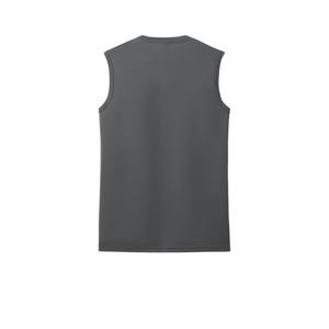 Débardeur de performance pour homme, coupe athlétique, veste d'entraînement de gym, tissu respirant extensible, chemise sans manches pour homme, OEM/ODM disponible - Product Image 2
