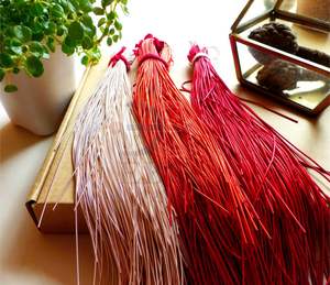 Stock Bullion Purl Wire para insignias de bordado a mano DIY y material de joyería DIY en varios colores y tamaños disponibles - Product Image 2