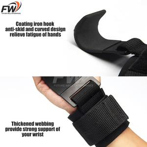 Excellent Fournisseur, Service OEM, Nouveauté : Crochets de Musculation Rose et Noir Extra-Résistants – Créez Vos Propres Crochets de Levage de Poids - Product Image 3